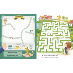 Boken om lek med Felus och Gucio. på resan