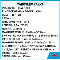 Klocki yakovlev yak-3