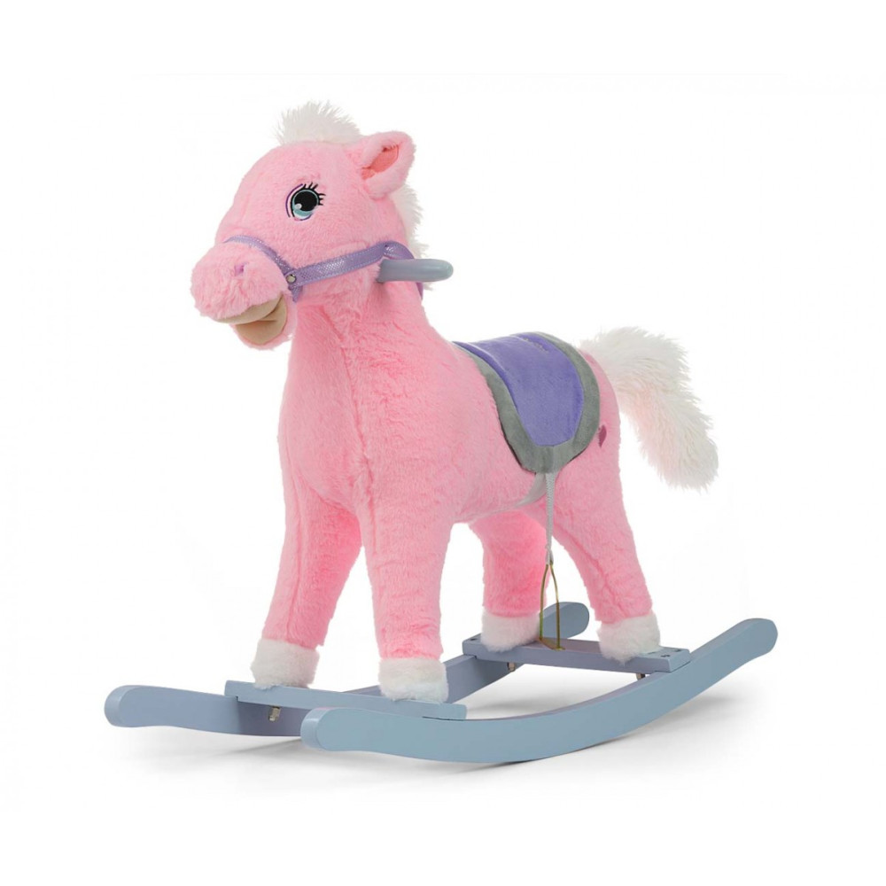 Koń na biegunach Łatek pink Koń na biegunach Łatek pink