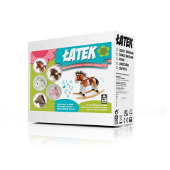 Häst på skridskor, Latek enhörning.