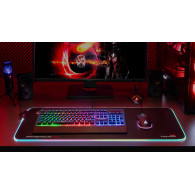 Musmatta och tangentbordsunderlägg med LED-ljus Kruger&Matz Warrior