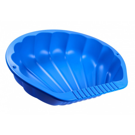 Sandbox snäcka blå stor
