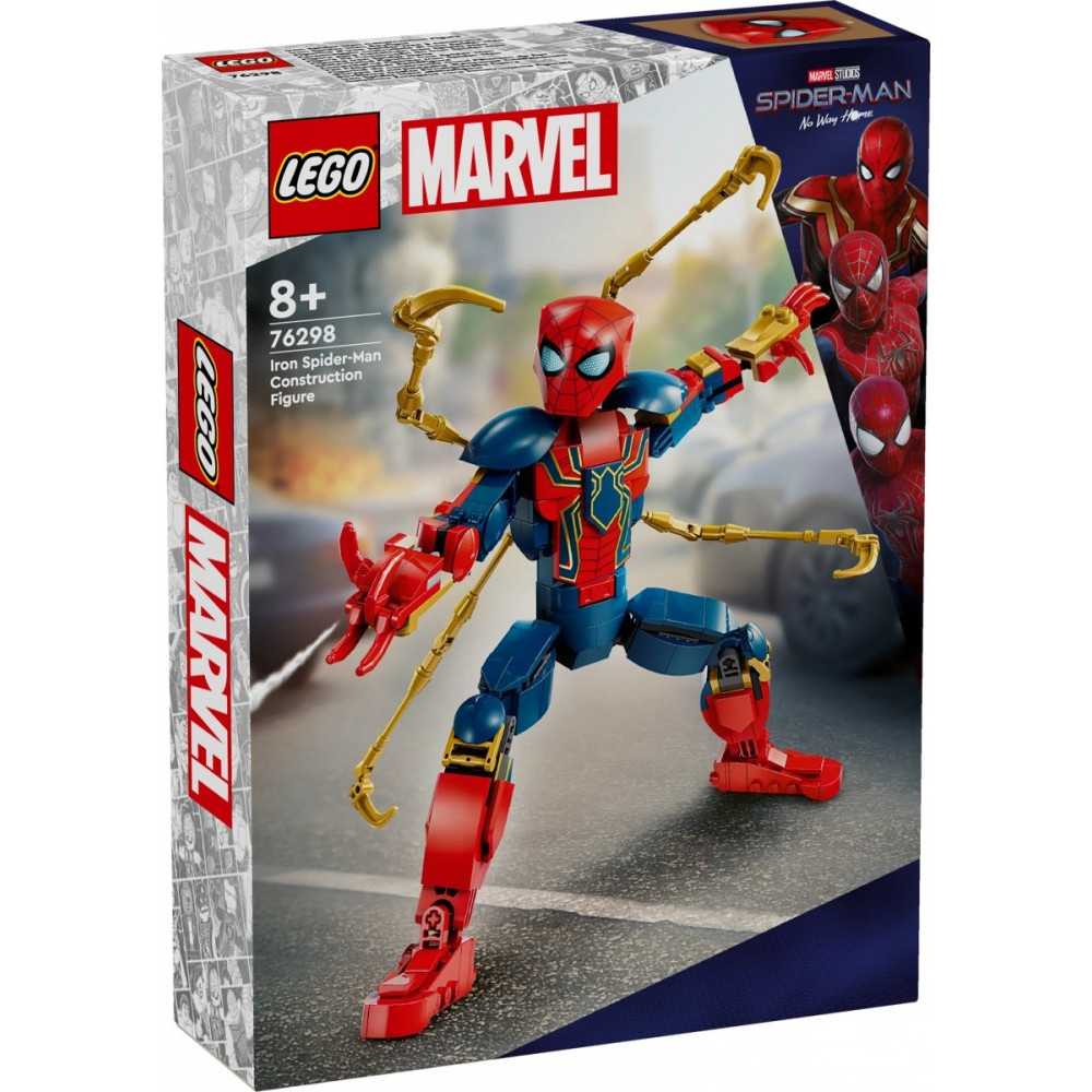 Klocki super heroes 76298 figurka iron spider-mana