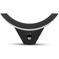 LED-lampa med rörelsesensor från Maclean, infraröd rörelsesensor, svart färg, 10W, IP54, 800lm, MCE290 B