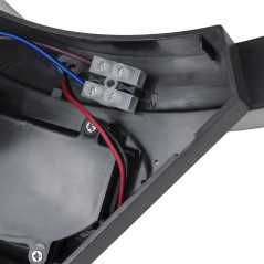 LED-lampa med rörelsesensor från Maclean, infraröd rörelsesensor, svart färg, 10W, IP54, 800lm, MCE290 B