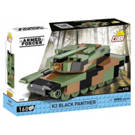 Klocki k2 black panther 160 elementów