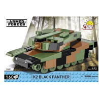 Klocki k2 black panther 160 elementów