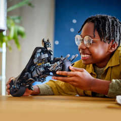 Leksaker superhjältar 76273 Batman-figur att bygga och Batcykeln