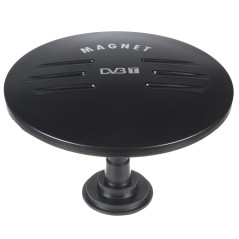 Multidirektiv DVB-T/T2 HEVC-antenn från Maclean, aktiv, magnetisk, 12/24V, MCTV-945