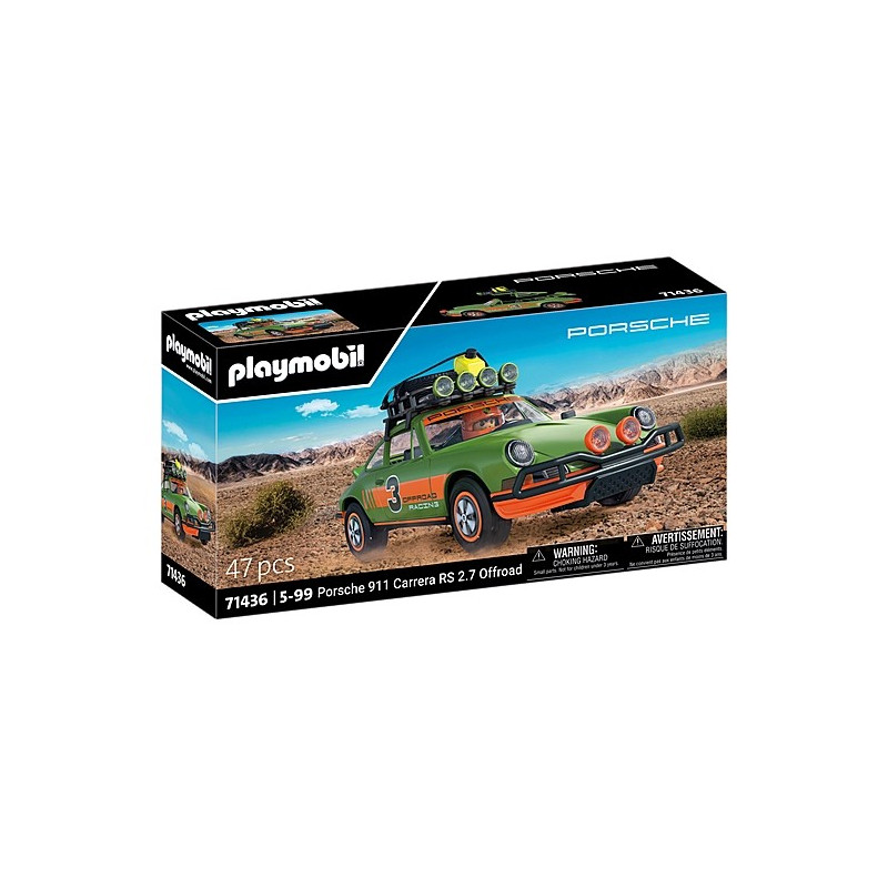 Set av figurer Porsche 71436 Porsche 911 Carrera RS 2.7 offroad