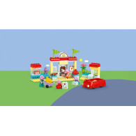 Klocki duplo 10434 peppa pig peppa i supermarket