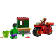 Klocki marvel super heroes 76287 iron man z motocyklem i hulk