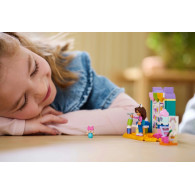 Klocki koci domek gabi 10795 prace ręczne z tekturzątkiem