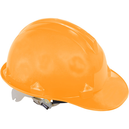 Industriell skyddshjälm, orange, kategori II, CE, Lahti
