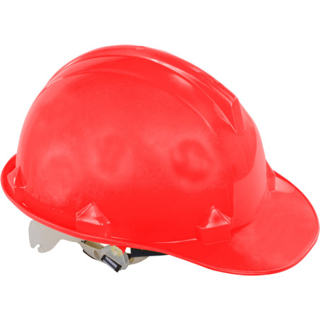 Industriell skyddshjälm, röd, kategori ii, ce, Lahti