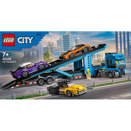 City 60408 biltransport med sportbilar