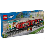 Klocki city 60423 tramwaj miejski ze stacją