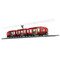 Klocki city 60423 tramwaj miejski ze stacją