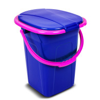 Toalett GreenBlue GB320BR i marinblått och rosa