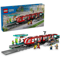 Klocki city 60423 tramwaj miejski ze stacją