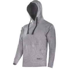 Hoodie grå 320g, 'l', ce, lös