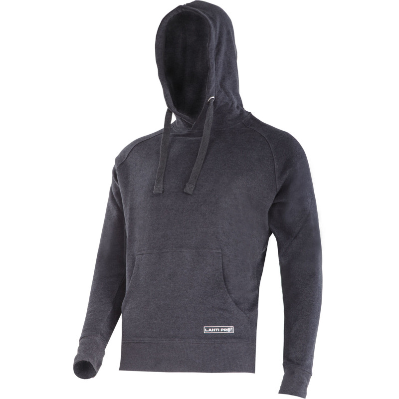 Hoodie svart 320g, 's', ce, lahti