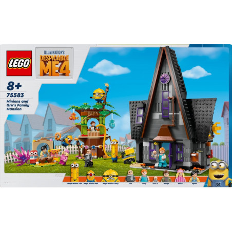 Minions byggklossar 75583 familjens residens med Gru och minioner