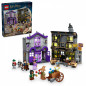 Lego Harry Potter 76439 butikerna Ollivanders och Madame Malkin.