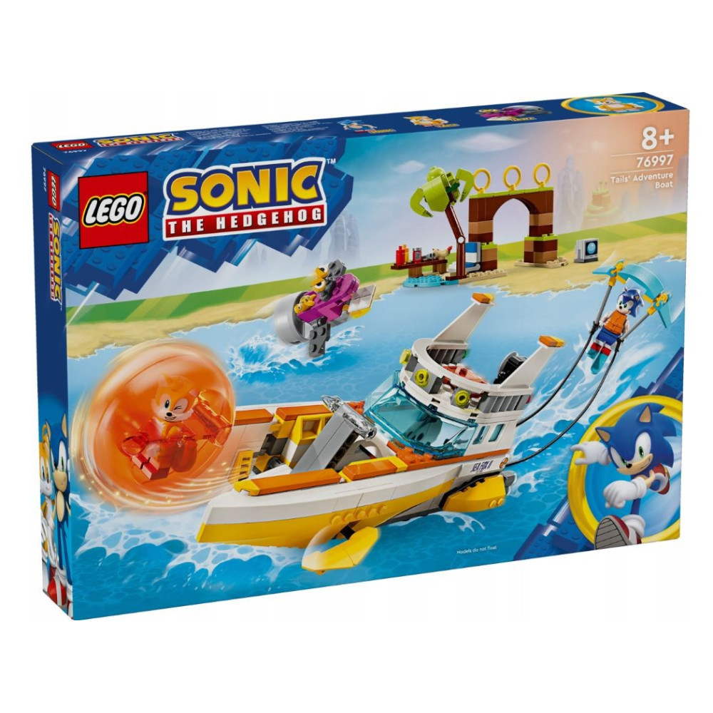 Klocki sonic 76997 tails i przygoda na łodzi