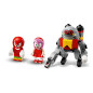 Sonic 76998 Knuckles byggleksak och Master Emerald-templet