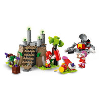 Sonic 76998 Knuckles byggleksak och Master Emerald-templet