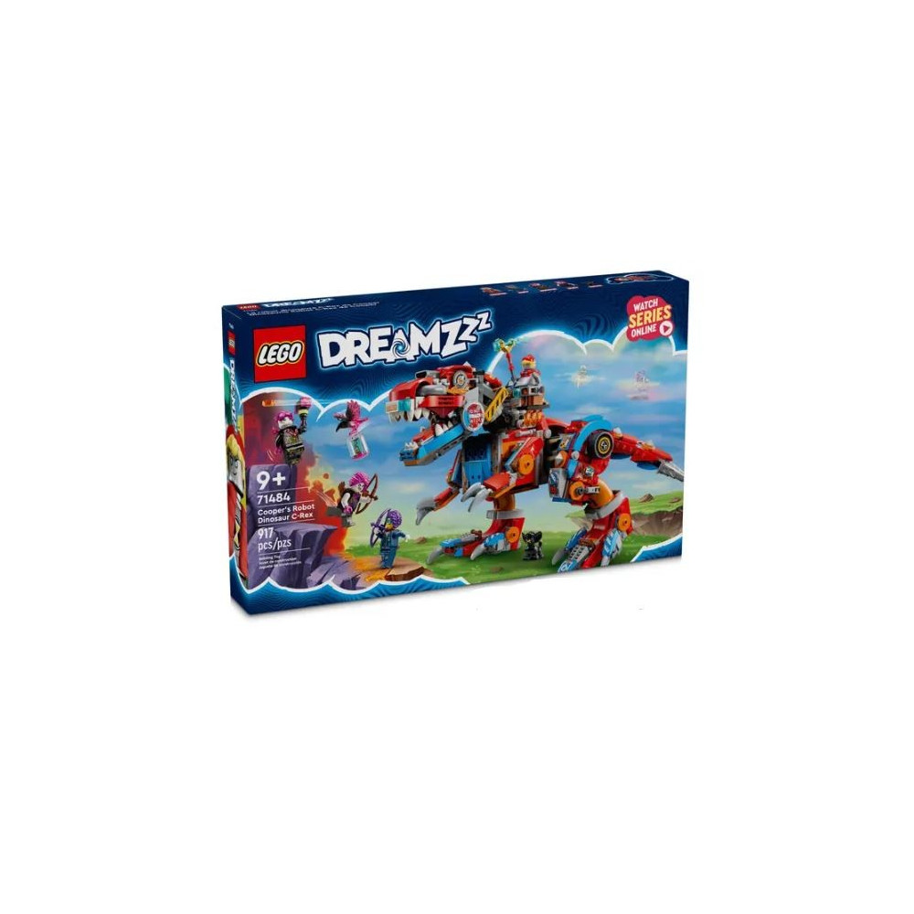 Klocki dreamzzz 71484 dino robot coopera c-rex