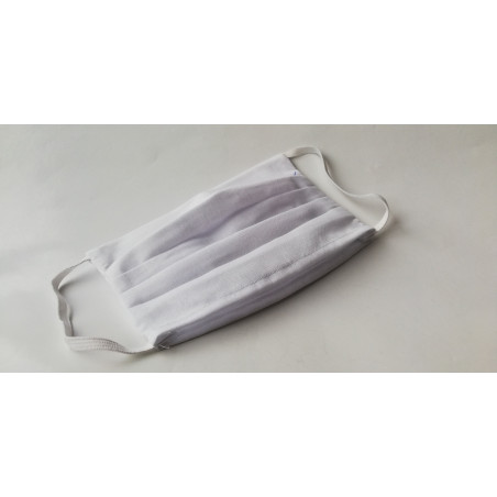 Tvåskikts bomullsmask. 165*105mm med resårband. Förpackning med 50 stycken.