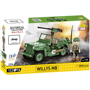 Klocki willys mb 132 elementy