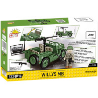 Klocki willys mb 132 elementy