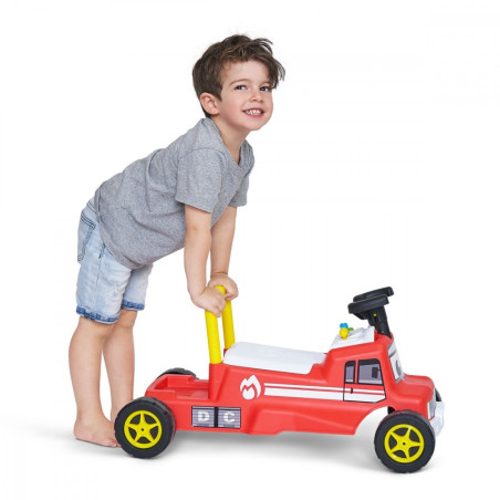 Interaktiv röd buggy-åkare