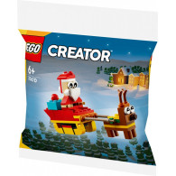 Klocki creator 30670 przejażdżka saniami Świętego mikołaja