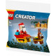 Klocki creator 30670 przejażdżka saniami Świętego mikołaja