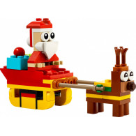 Klocki creator 30670 przejażdżka saniami Świętego mikołaja