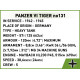 Klocki panzer vi tiger no131