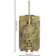 Klocki panzer vi tiger no131