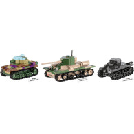 Klocki renault r35 - valentine ix - panzer i