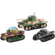 Block Renault R35 - Valentine IX - Panzer I