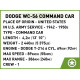 Klocki dodge wc-56 command car