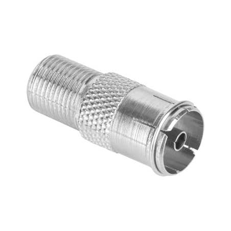 Anslutning TV-uttag till F-uttag LX0079