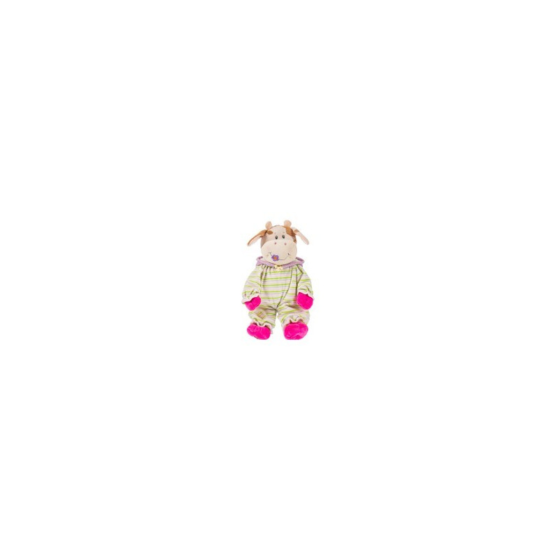 Maskot för Baby Cow i shorts