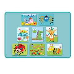 Set med plastilinlek - kavling