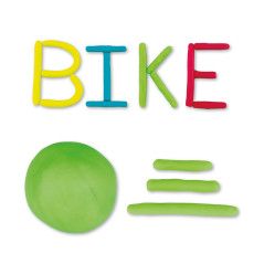 Plastisk lekset - bokstäver