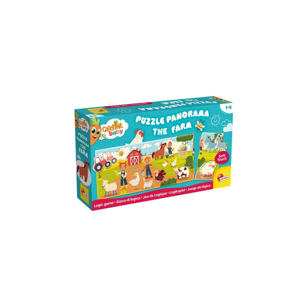 Pussel Carotina Baby Puzzle Panorama - bondgård Pussel Carotina Baby Puzzle Panorama - bondgård
