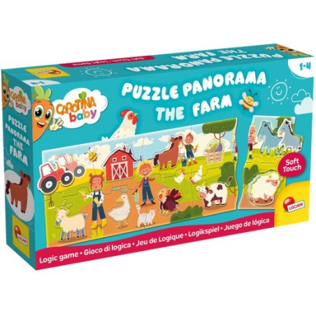 Pussel Carotina Baby Puzzle Panorama - bondgård